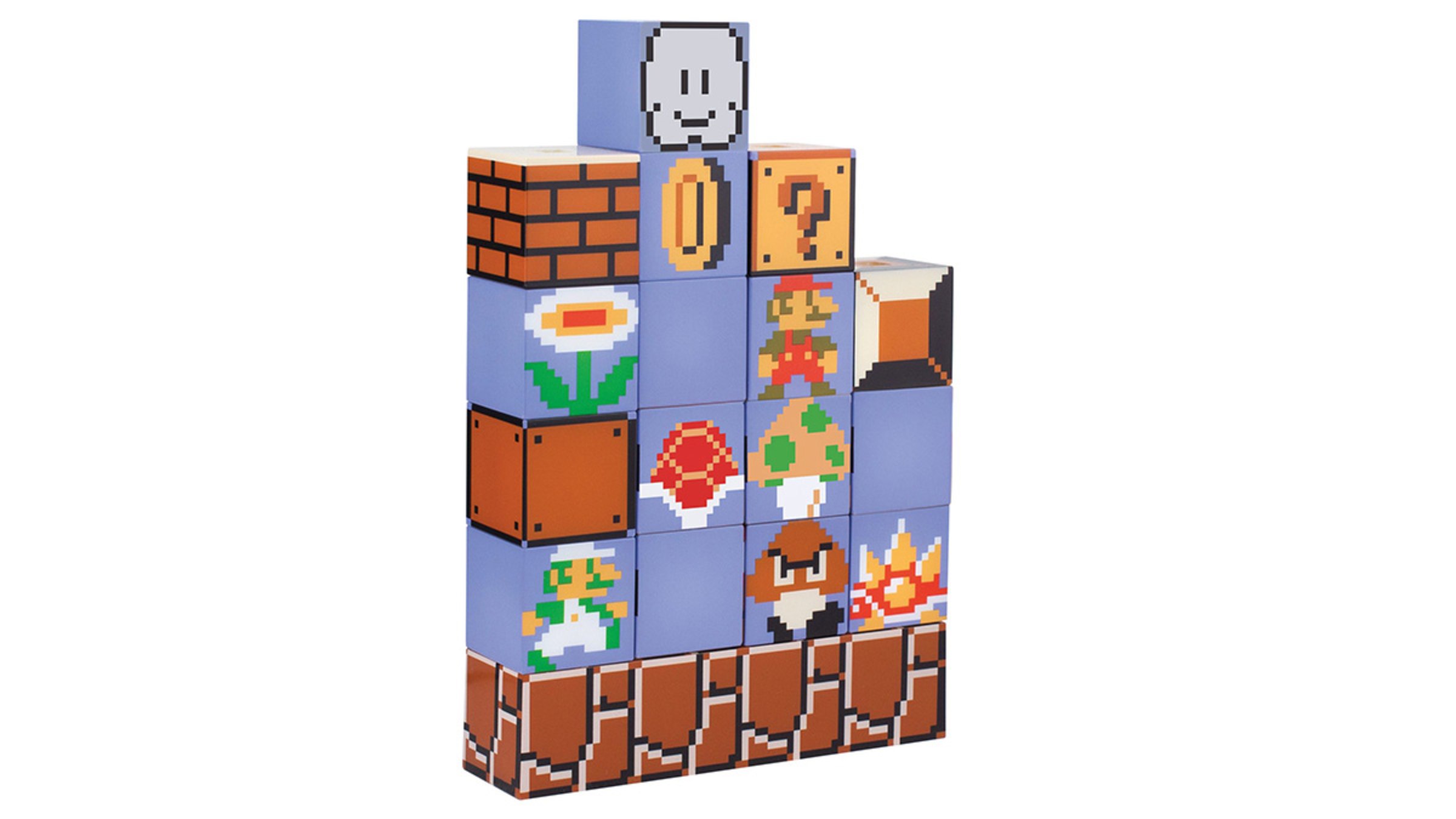Super mario building sales blocks